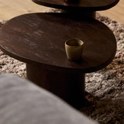 Salontafel Mirre | Brown | Set van 2 70x56x38 cm-Salontafels-Starfurn