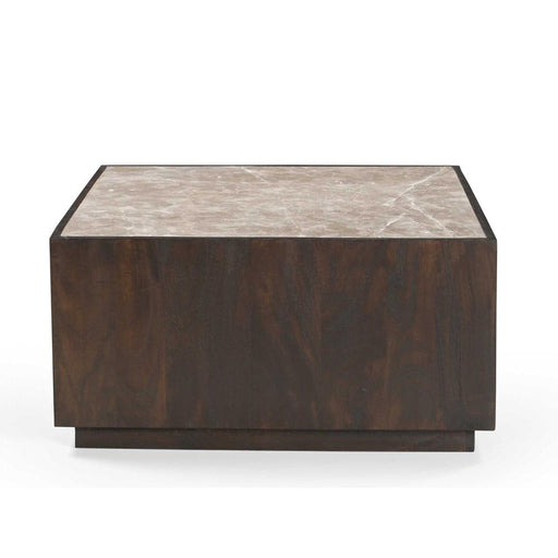 Salontafel Moos Bruin Mangohout 80 cm 80x80x40 cm-Salontafels-Starfurn