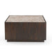 Salontafel Moos Bruin Mangohout 80 cm 80x80x40 cm-Salontafels-Starfurn