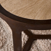 Salontafel Morris Bruin Mangohout 60 cm 60x60x48 cm-Bijzettafels-Starfurn