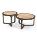 Salontafel Morris Bruin Mangohout 75 cm 75x75x42 cm-Salontafels-Starfurn