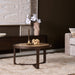 Salontafel Morris Bruin Mangohout 75 cm 75x75x42 cm-Salontafels-Starfurn