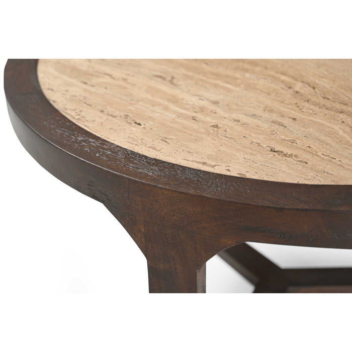 Salontafel Morris Bruin Mangohout 75 cm-Salontafels-Starfurn