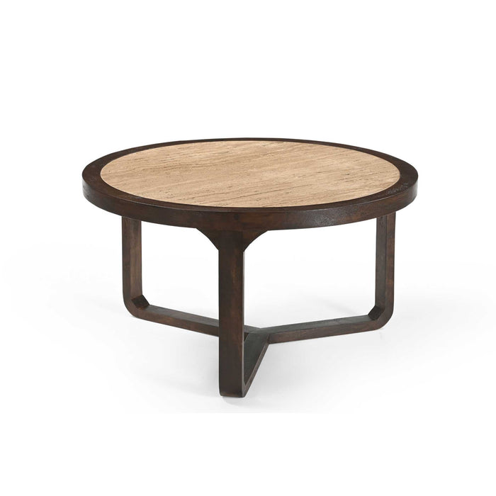 Salontafel Morris Bruin Mangohout 75 cm-Salontafels-Starfurn
