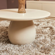Salontafel Mosi Zand Mangohout 70 cm 70x70x38 cm-Salontafels-Starfurn