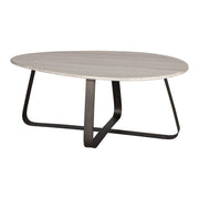 Salontafel Muka Marmer Wit 60x100 cm-Salontafels-PTMD