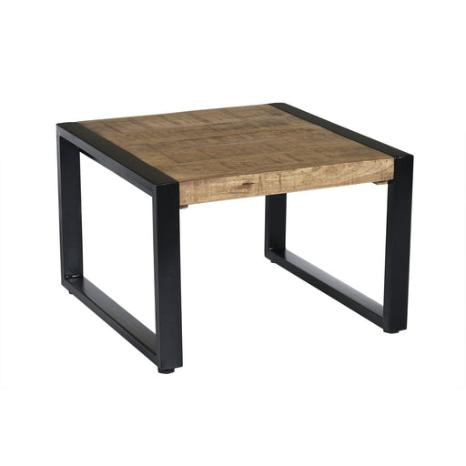 Salontafel Nairobi Mangohout Naturel hout 60 cm 60x60x40 cm-Salontafels-Livingfurn