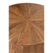 Salontafel Naturel Acaciahout hout Rond 90 cm 90x90x35 cm-Salontafels-J-Line