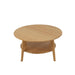 Salontafel Naturel Bamboe Rond 80 cm-Salontafels-J-Line