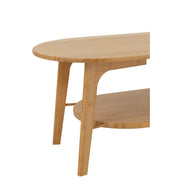 Salontafel Naturel Bamboe Vierkant 120x45 cm-Salontafels-J-Line