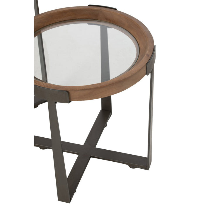 Salontafel Naturel Fir hout 60 cm 60x60x60 cm-Salontafels-J-Line
