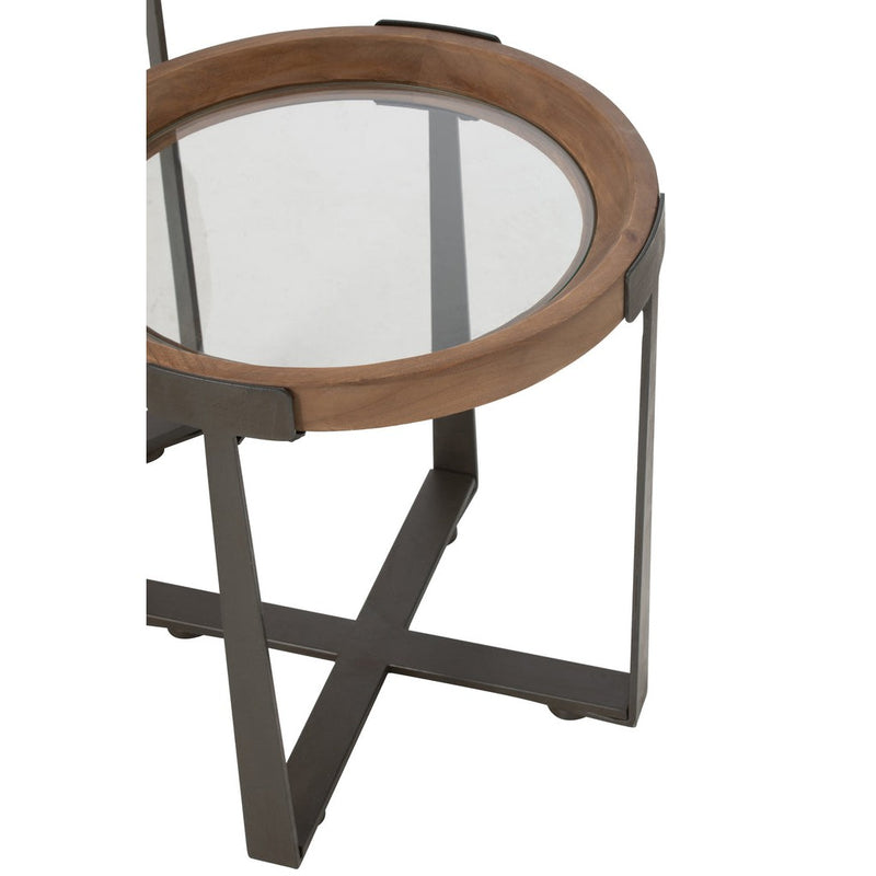 Salontafel Naturel Fir hout 60 cm 60x60x60 cm-Salontafels-J-Line