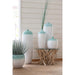 Salontafel Naturel Glas 80 cm Glas,teakhout 80x80x41.5 cm-Salontafels-J-Line