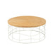 Salontafel Naturel Grenenhout 80 cm 80x80x36 cm-Salontafels-J-Line