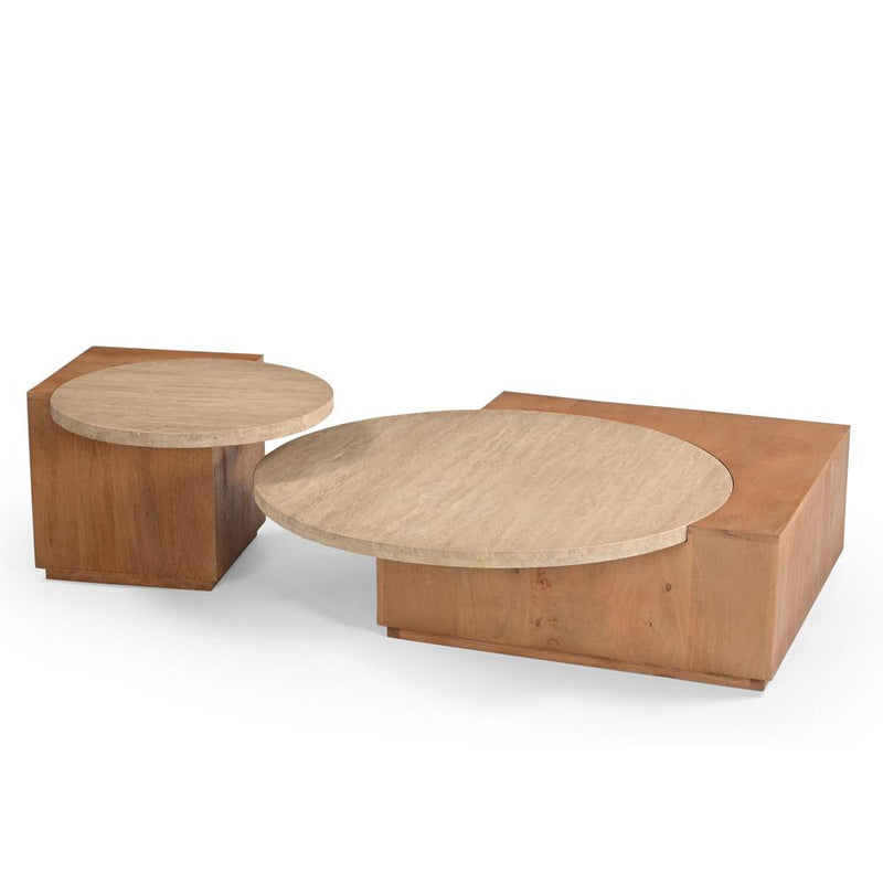 Salontafel Naturel Mangohout 103x75 cm-Salontafels-Starfurn
