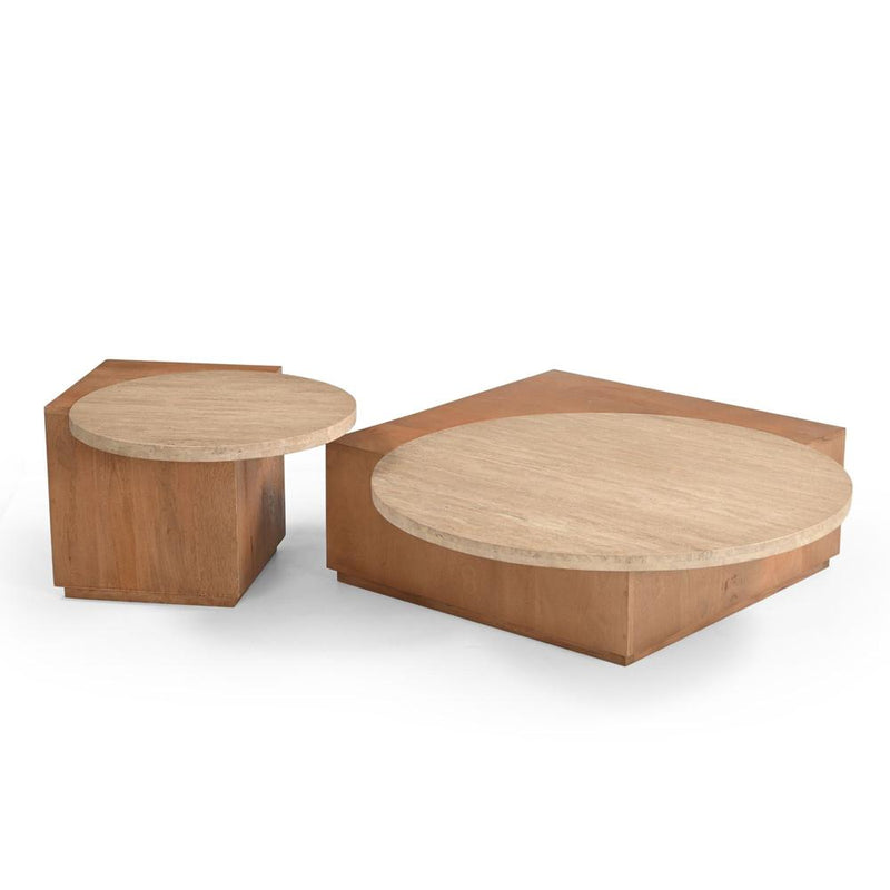 Salontafel Naturel Mangohout 103x75 cm-Salontafels-Starfurn