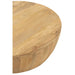 Salontafel Naturel Mangohout hout 88 cm 88.5x88.5x32 cm-Salontafels-J-Line