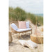 Salontafel Naturel Mangohout hout 88 cm 88.5x88.5x32 cm-Salontafels-J-Line