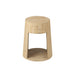 Salontafel Naturel Mdf 40 cm 40x40x50 cm-Bijzettafels-J-Line