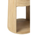 Salontafel Naturel Mdf 40 cm 40x40x50 cm-Bijzettafels-J-Line
