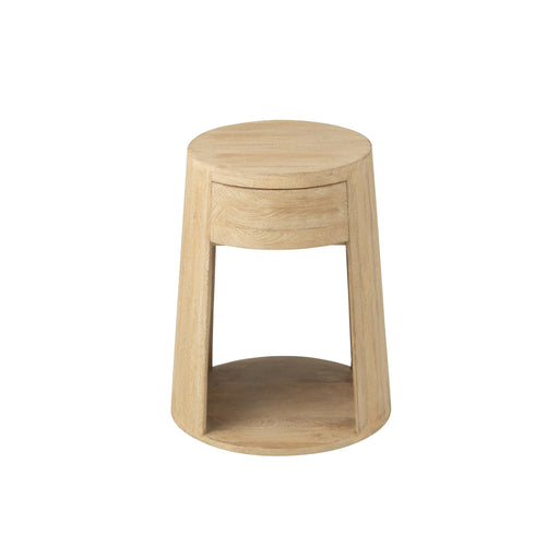 Salontafel Naturel Mdf 40 cm 40x40x50 cm-Bijzettafels-J-Line