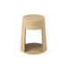 Salontafel Naturel Mdf 40 cm 40x40x50 cm-Bijzettafels-J-Line