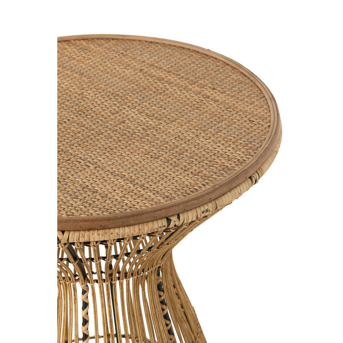 Salontafel Naturel Multiplex Rond 63 cm 58x58x64 cm-Bijzettafels-J-Line