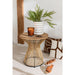 Salontafel Naturel Multiplex Rond 63 cm 58x58x64 cm-Bijzettafels-J-Line