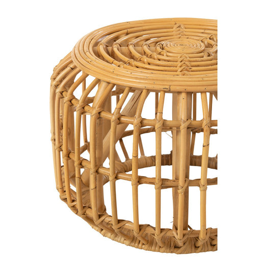 Salontafel Naturel Rotan 45 cm Rotan 45x45x30 cm-Salontafels-J-Line