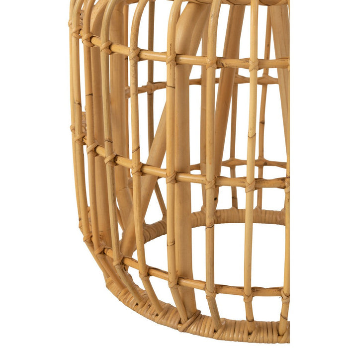 Salontafel Naturel Rotan 45 cm Rotan 45x45x35 cm-Salontafels-J-Line
