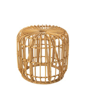 Salontafel Naturel Rotan 45 cm Rotan 45x45x35 cm-Salontafels-J-Line