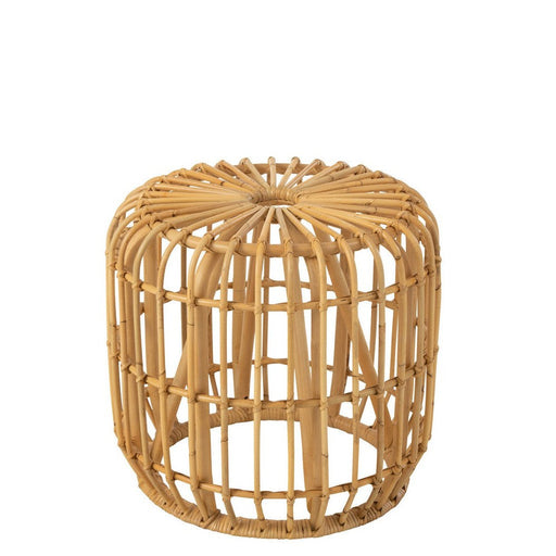 Salontafel Naturel Rotan 45 cm Rotan 45x45x35 cm-Salontafels-J-Line