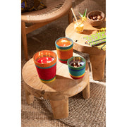 Salontafel Naturel Teakhout Rond 50 cm 50x50x35 cm-Salontafels-J-Line
