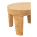 Salontafel Naturel Teakhout Rond 50 cm-Salontafels-J-Line