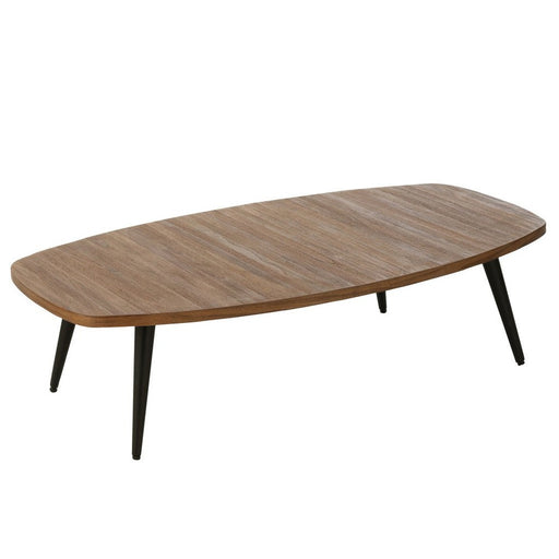 Salontafel Naturel ijzer Rechthoekig 70x120 cm-Salontafels-J-Line