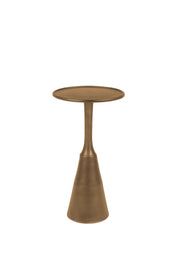 Salontafel Noah Antique Brass Aluminum Goud Ø35x65 cm-Bijzettafels-Creating Home