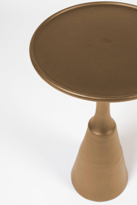 Salontafel Noah Antique Brass Aluminum Goud Ø35x65 cm-Salontafels-Creating Home