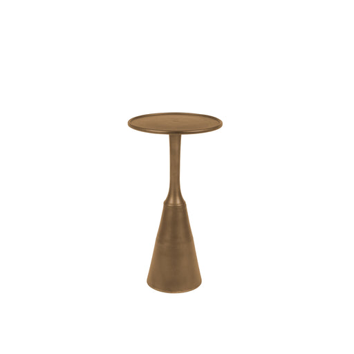Salontafel Noah Antique Brass Aluminum Goud Ø35x65 cm-Salontafels-Creating Home
