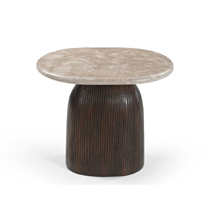 Salontafel Noel Bruin Mangohout 60x45 cm-Salontafels-Starfurn