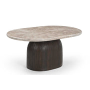 Salontafel Noel Bruin Mangohout 90x60 cm-Salontafels-Starfurn