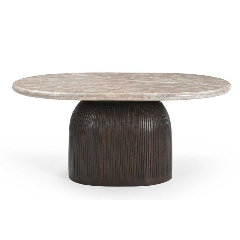 Salontafel Noel Bruin Mangohout 90x60 cm-Salontafels-Starfurn