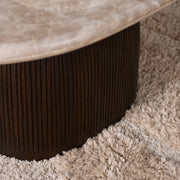 Salontafel Noel Bruin Mangohout 90x60 cm-Salontafels-Starfurn