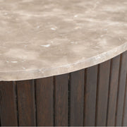 Salontafel Nomi Bruin Mangohout 84x73 cm-Salontafels-Starfurn