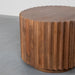 Salontafel Novan Nature Smooth Mangohout 50 cm Rond 50x50x40 cm-Salontafels-LABEL51