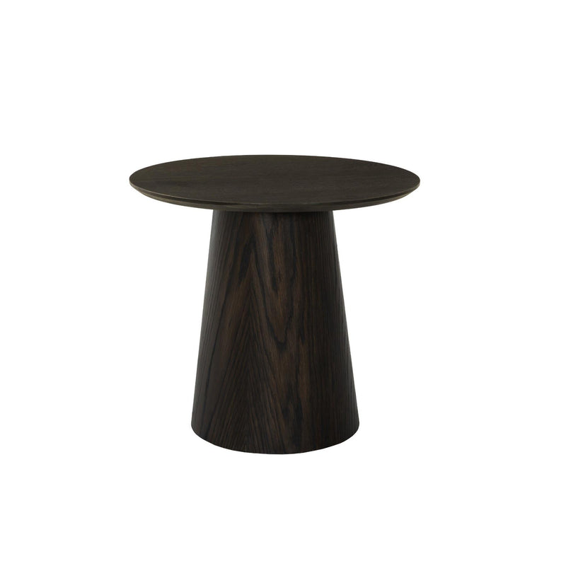 Salontafel Novero Eikenhout fineer Bruin 50 cm 50x50x46 cm-Salontafels-Livingfurn