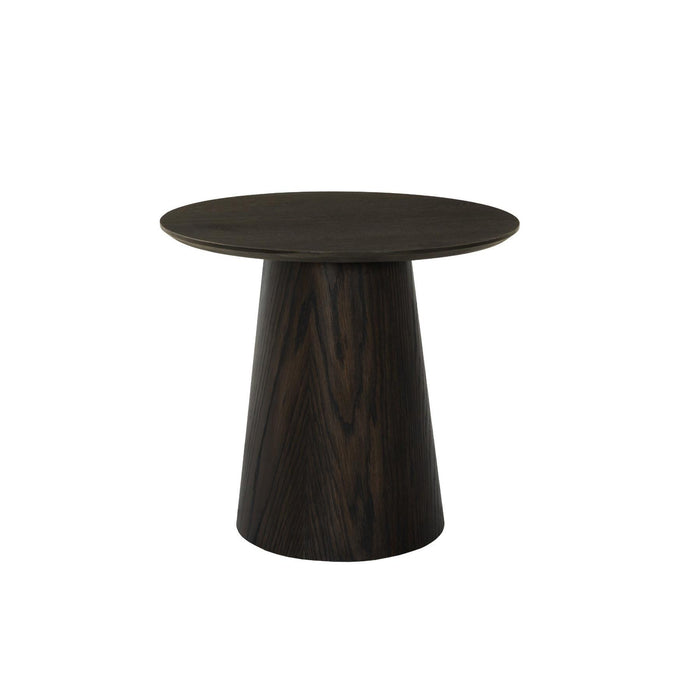 Salontafel Novero Eikenhout fineer Bruin 50 cm 50x50x46 cm-Salontafels-Livingfurn