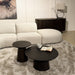 Salontafel Novero Eikenhout fineer Bruin 80 cm 80x80x38 cm-Salontafels-Livingfurn