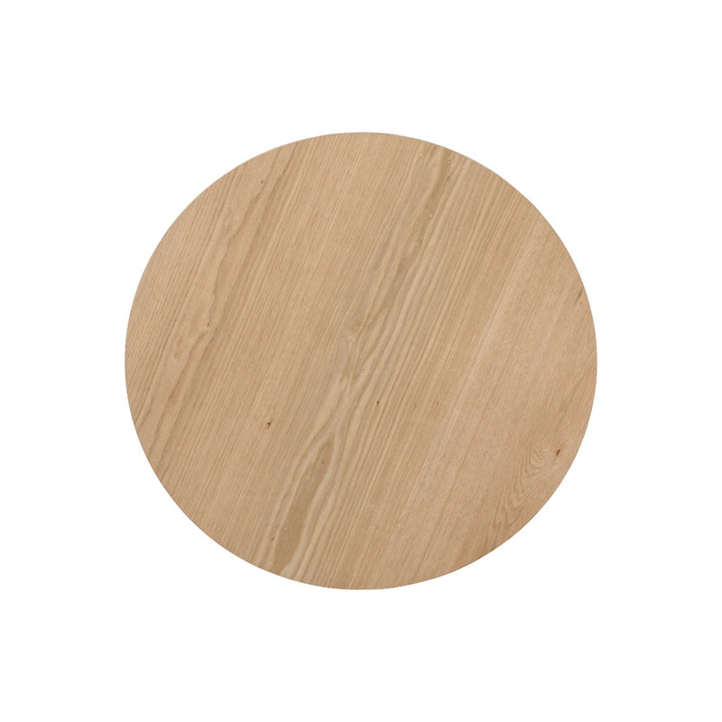 Salontafel Novero Eikenhout fineer Naturel hout 80 cm 80x80x38 cm-Salontafels-Livingfurn