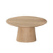 Salontafel Novero Eikenhout fineer Naturel hout 80 cm-Salontafels-Livingfurn