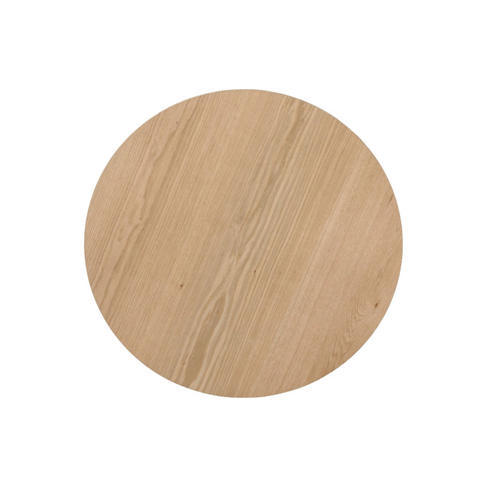 Salontafel Novero Eikenhout fineer Naturel hout 80 cm-Salontafels-Livingfurn